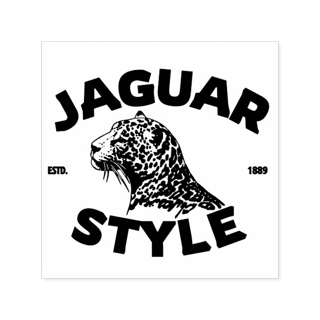 Jaguar Self-inking Stamp (Design)