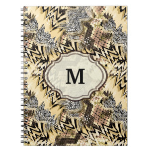Jaguar skin, snakes notebook