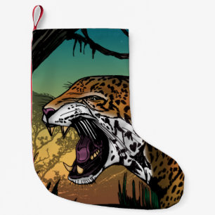Jaguar Small Christmas Stocking