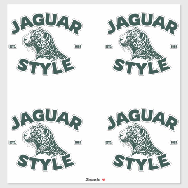 Jaguar Sticker (Sheet)