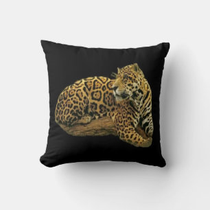 Jaguar Throw Pillow