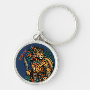 Jaguar Tribe's Brave Warrior Key Ring