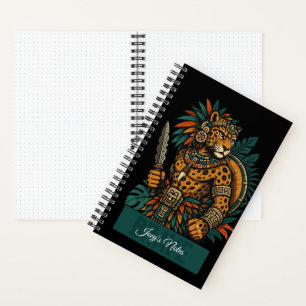 Jaguar Tribe's Brave Warrior Notebook