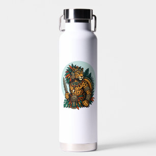 Jaguar Tribe's Brave Warrior Water Bottle