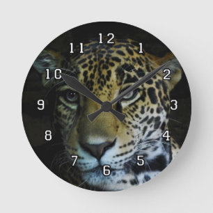 Jaguar wall clock