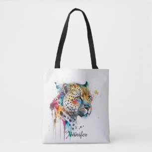 Jaguar Watercolor                                  Tote Bag