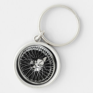 Jaguar Wheel Key Ring