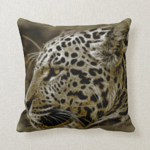 Jaguar Wild Animal Decorative Throw Pillow
