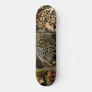 Jaguar Wild Cat Spots African Safari Destiny Skateboard