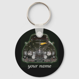 Jaguar  with your name key ring