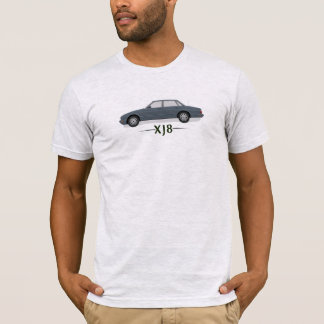 Jaguar XJ8 Luxury Car Gift Blue - T-Shirt
