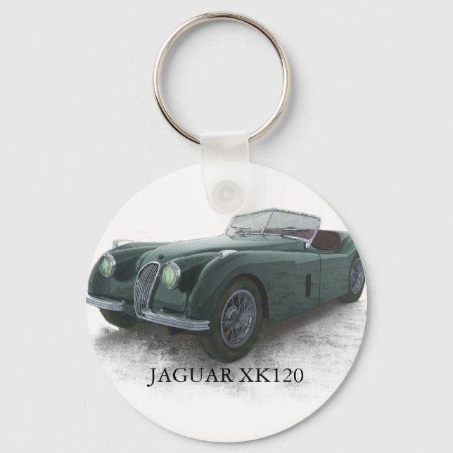 JAGUAR XK120 KEY RING (Front)