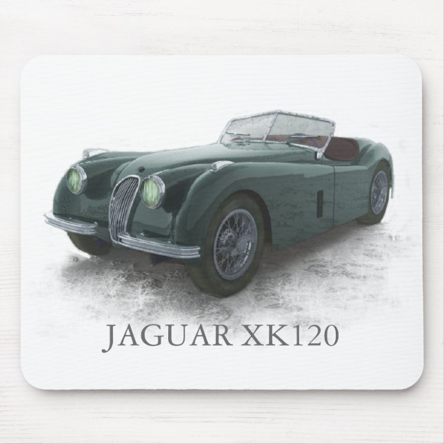 JAGUAR XK120 MOUSE PAD (Front)