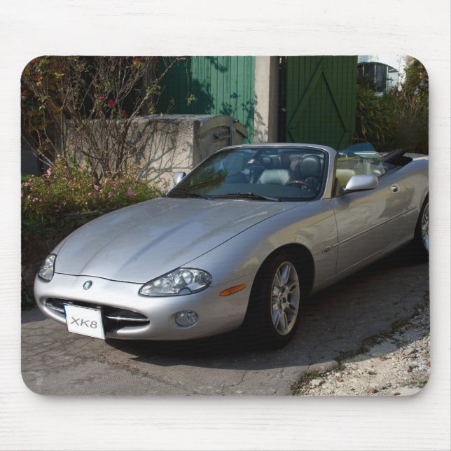Jaguar XK8 Cabriolet Mouse Pad (Front)