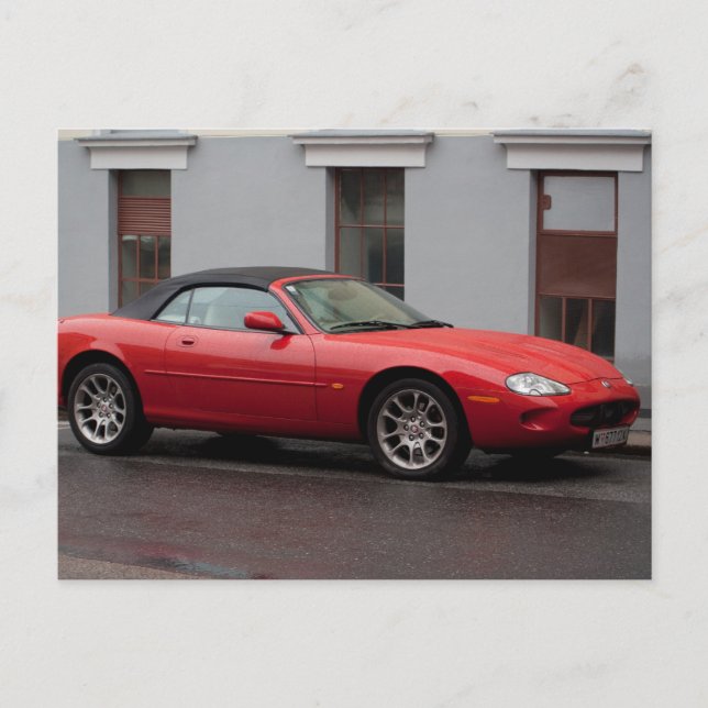 Jaguar XK8 Cabriolet Postcard (Front)