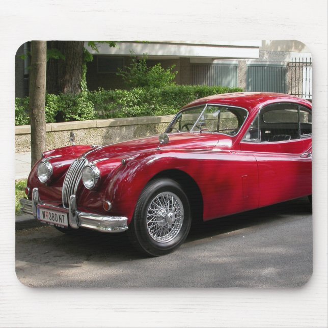 Jaguar XK 120 FHC Mouse Pad (Front)