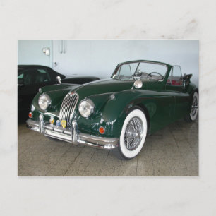 Jaguar XK 120 Postcard