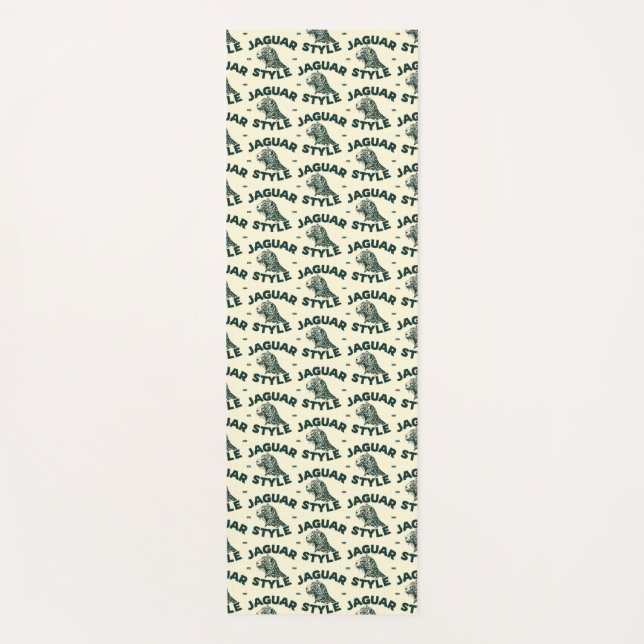 Jaguar Yoga Mat (Front)