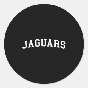Jaguars classic round sticker