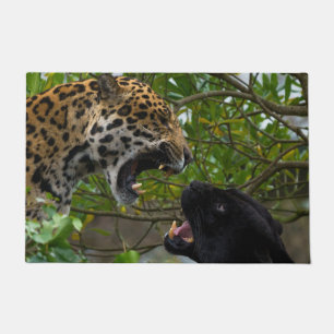 Jaguars In Love Doormat