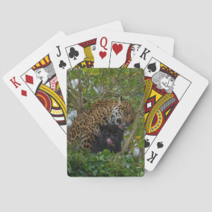 Jaguars In Love Playing Cards