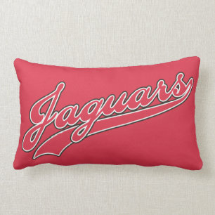 Jaguars Script Lumbar Cushion