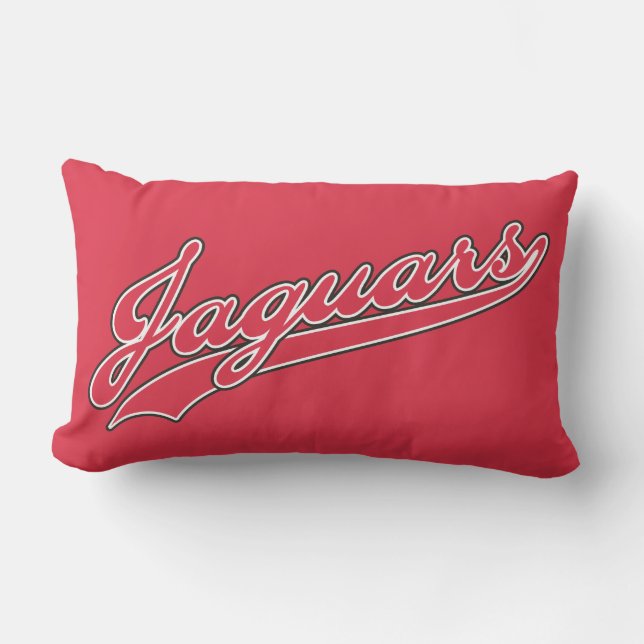 Jaguars Script Lumbar Cushion (Front)