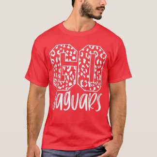 Jaguarseam Mascot School Spirit Game Night Leopard T-Shirt