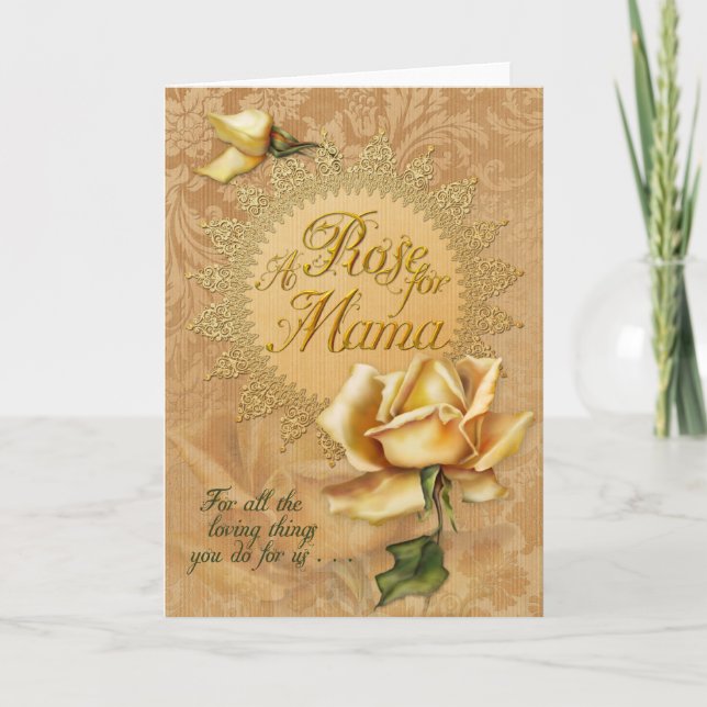 Jaguarwoman's "Mothers Day Card II" (Front)