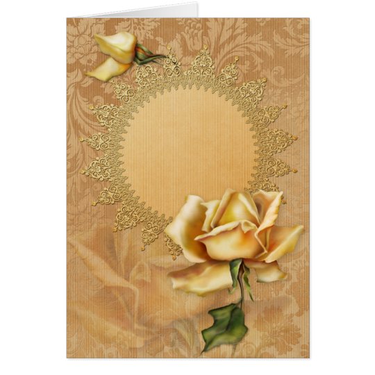 Jaguarwoman's "Yellow Rose Special Occasions I" Card