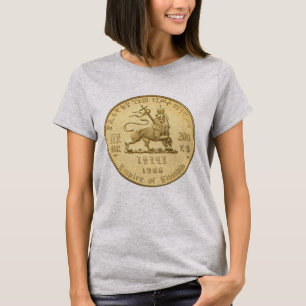Jah Army Lion of Judah Rastafari Girls Woman Shirt