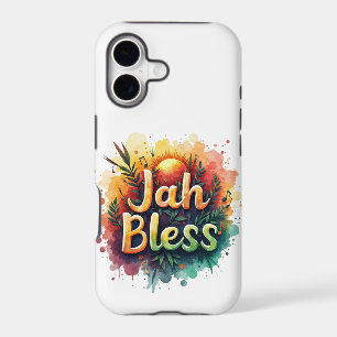Jah Bless Reggae Watercolor iPhone 11 Case