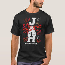 Jah Is My Confidence Fearless  Streetwear T-shirt 