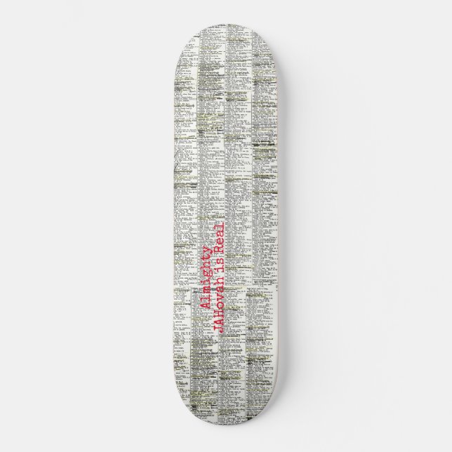 JAH IS REAL /JMT SKATEBOARDS (Front)