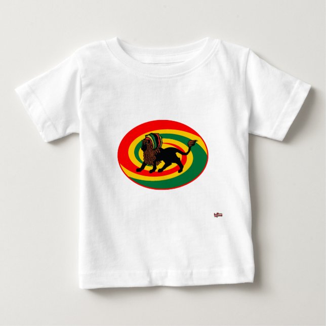 Jah King Custom Baby T-Shirt (Front)