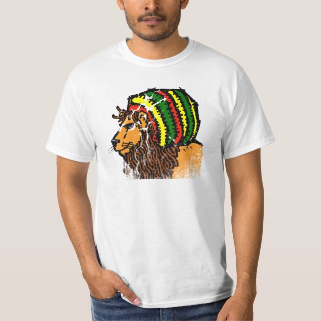 Jah King Vintage T-Shirt (Front)