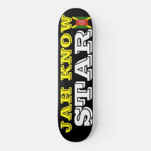 JAH KNOW STAR Skateboard
