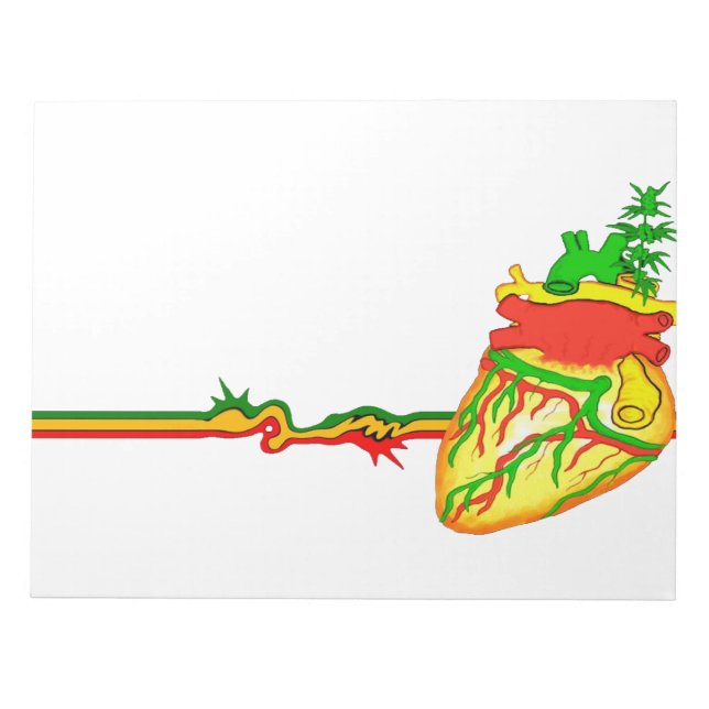 Jah Rasta! Notepad (Front)