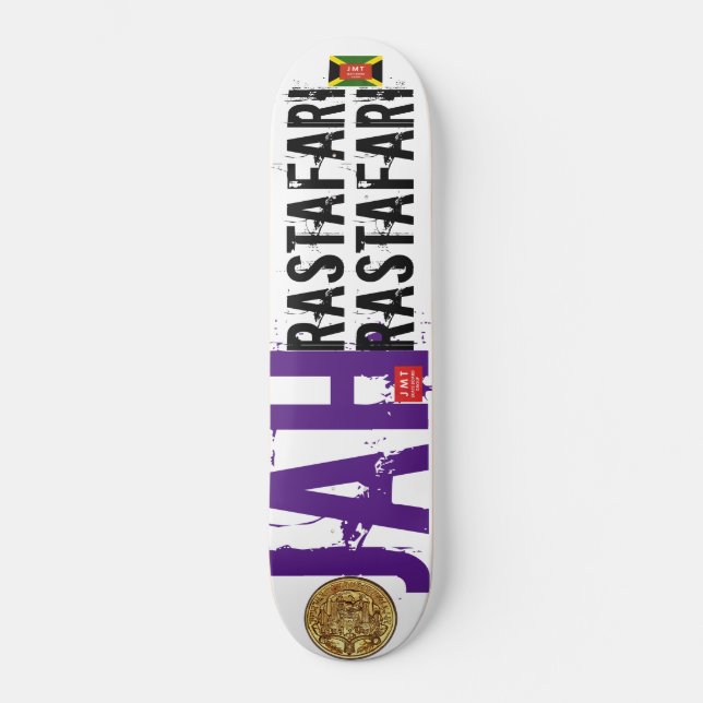 JAH RASTAFARI Skateboard (Front)