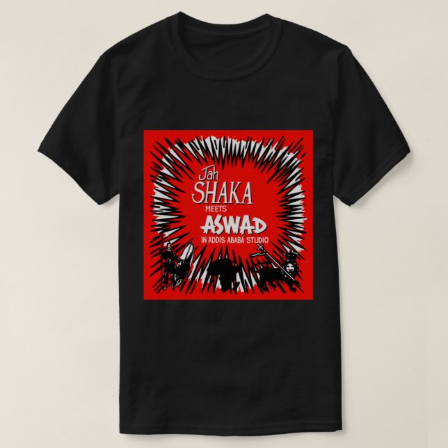 Jah Shaka Meets Aswad In Addis Ababa Studio Classi T-Shirt (Design Front)