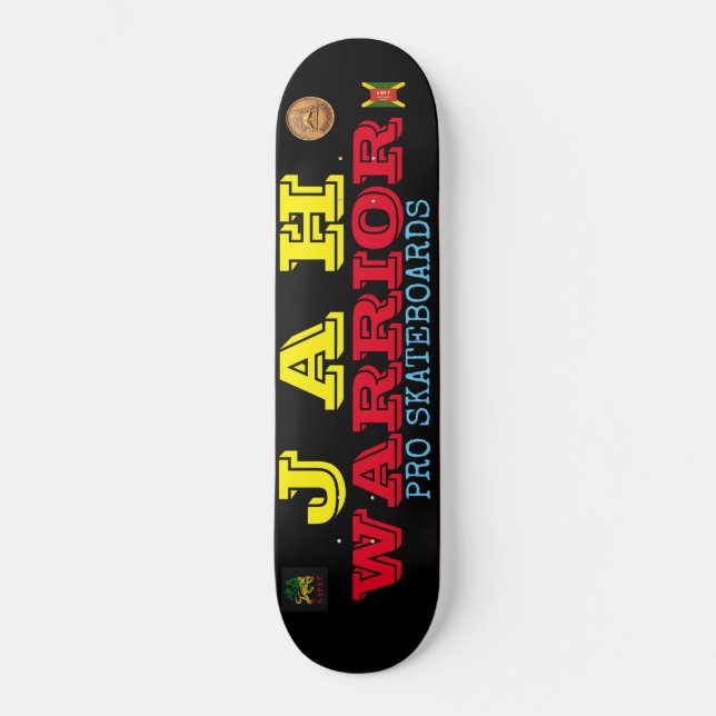 JAH WARRIOR  / TST Skateboard (Front)