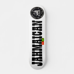 JAHMAICAN Skateboard, 7¾" Deck Skateboard