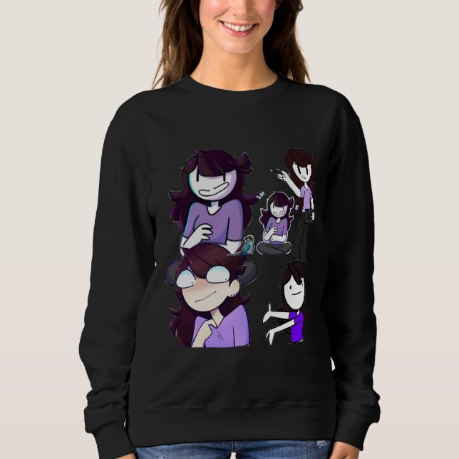 😂😂jaiden animations😂😂jaiden animations😂😂😂 sweatshirt (Front)