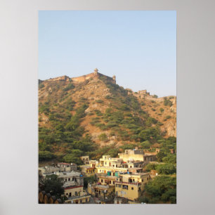 Jaigarh Fort near Jaipur, Rajasthan, India Poster
