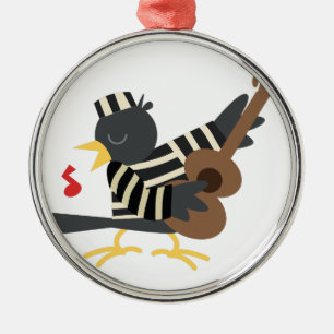 Jail Bird Metal Tree Decoration