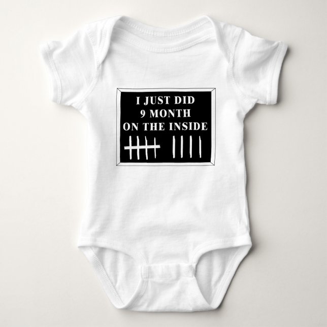 Jail Sentence  Baby Bodysuit (Front)