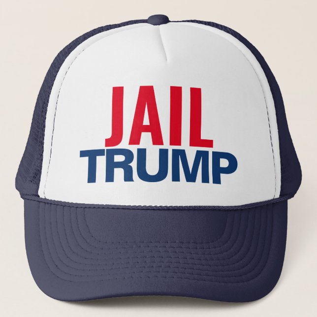 Jail Trump truckers hat (Front)