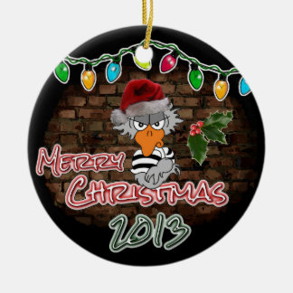 Jailbird Christmas Ornament