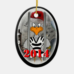 Jailbird Christmas Ornament 2014