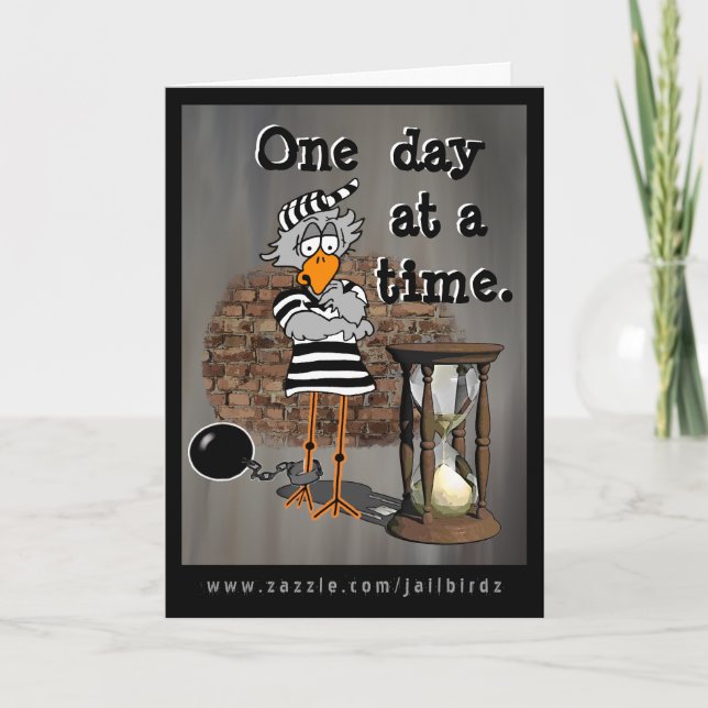 Jailbird: One day at a time. Card (Front)
